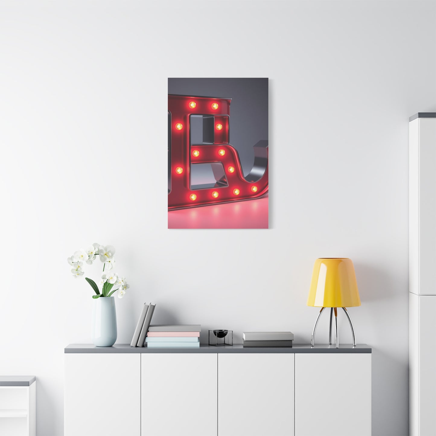 A Alphabet & Letter Art Premium Gallery Wall Art & Canvas Print