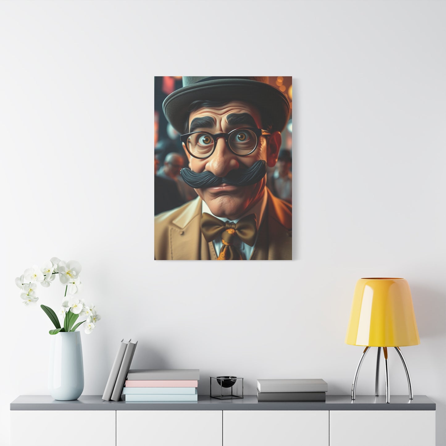 Supreme Rich Uncle Pennybags Art Beautiful Collection Wall Art & Canvas Print