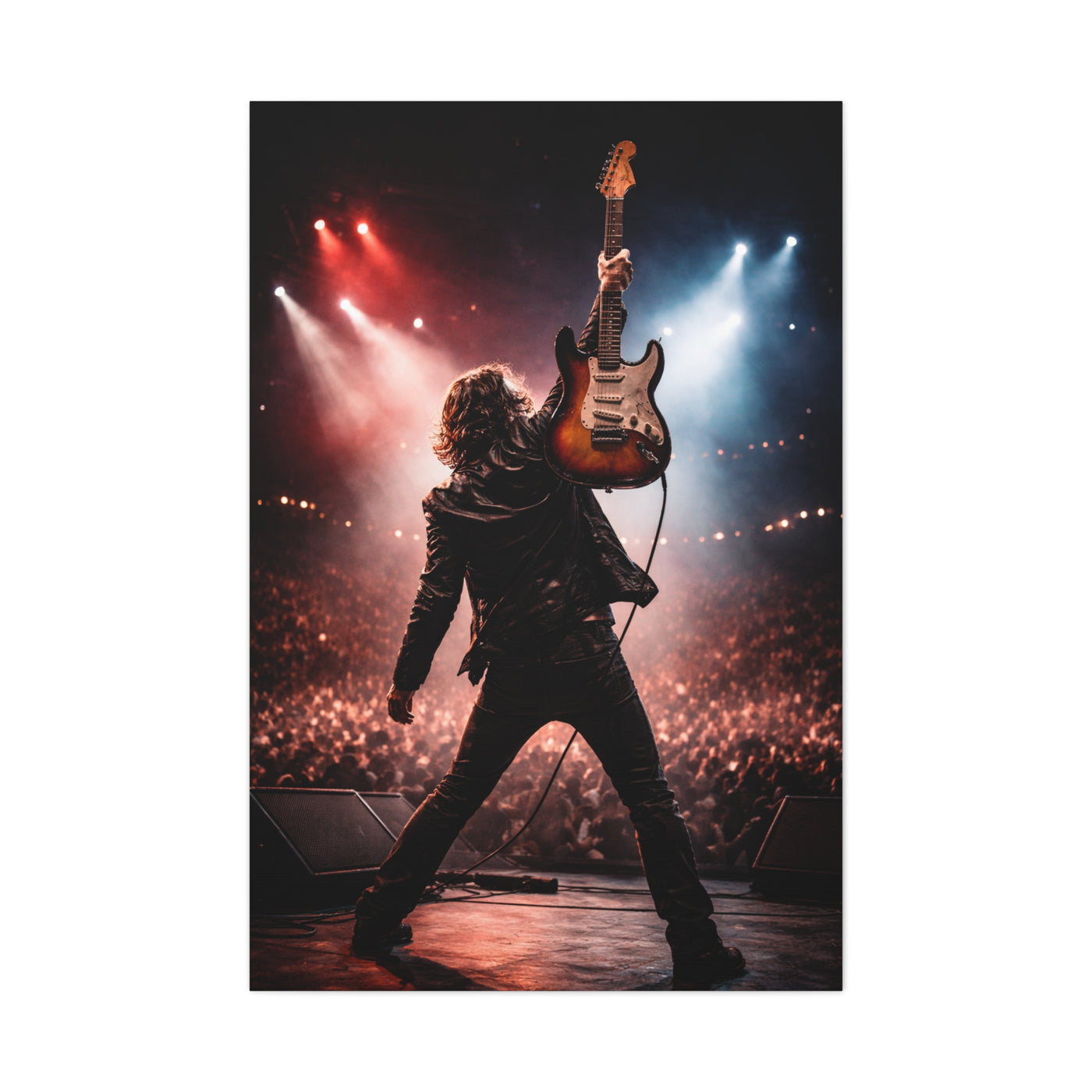 Arena Rock Icon Stage Moment Wall Art & Canvas Print
