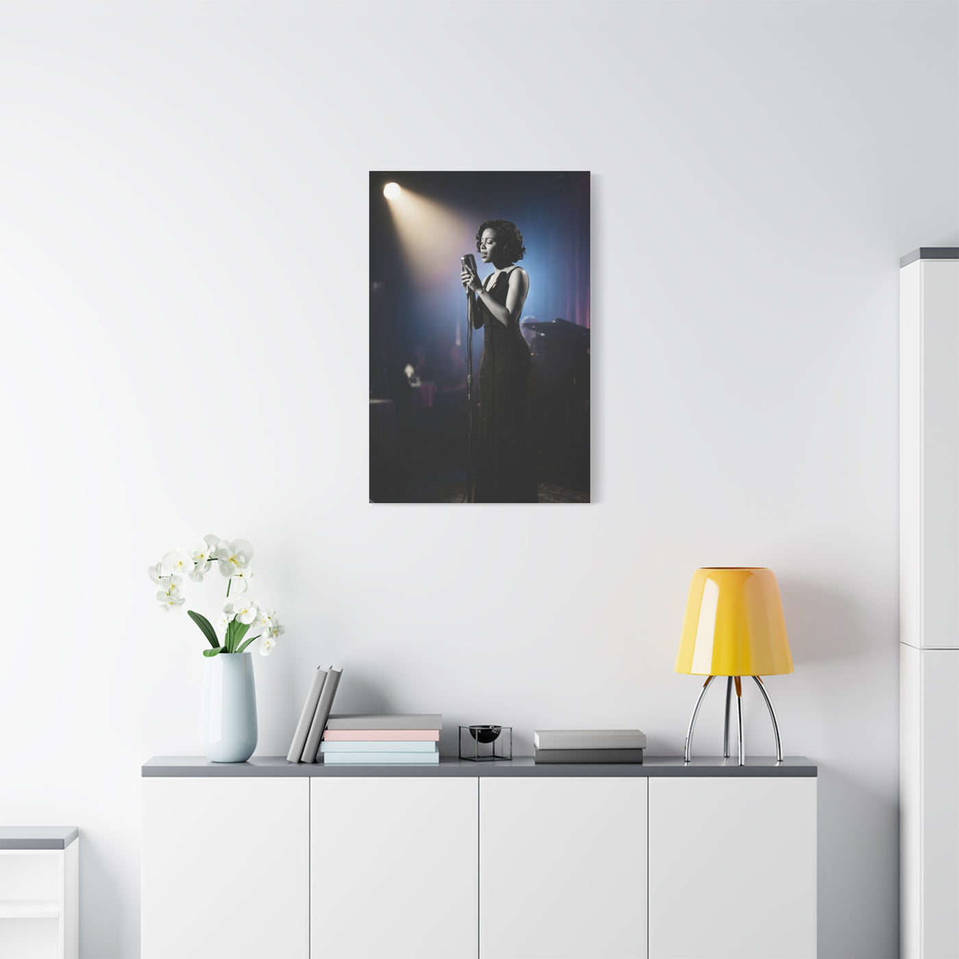 Ambient Turntable Night Mood Wall Art & Canvas Print