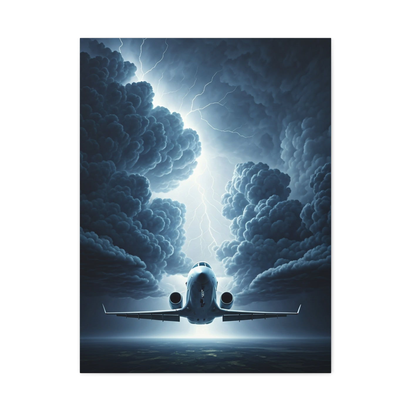 Storm Flight Through Clouds Wall Art & Canvas Prints