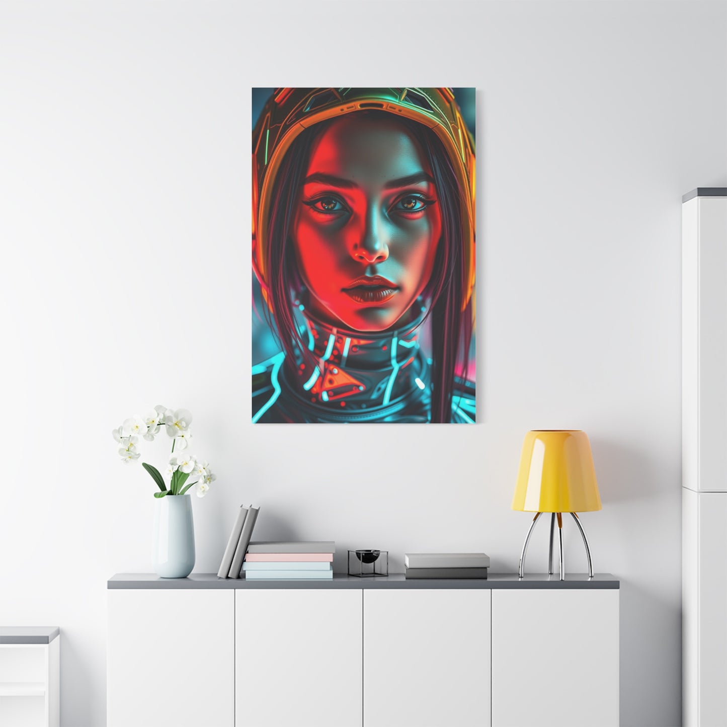 Supreme Cyberpunk Art Collection Wall Art & Canvas Print