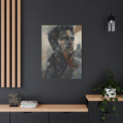 Fragmented Modern Male Portrait Wall Art & Canvas Print