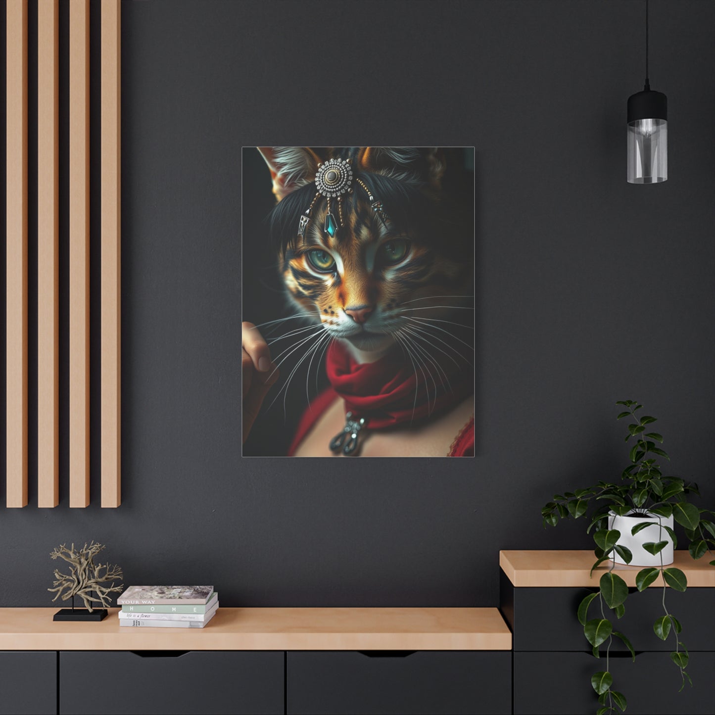 Catfight Art Supreme Canvas Wall Art & Canvas Print