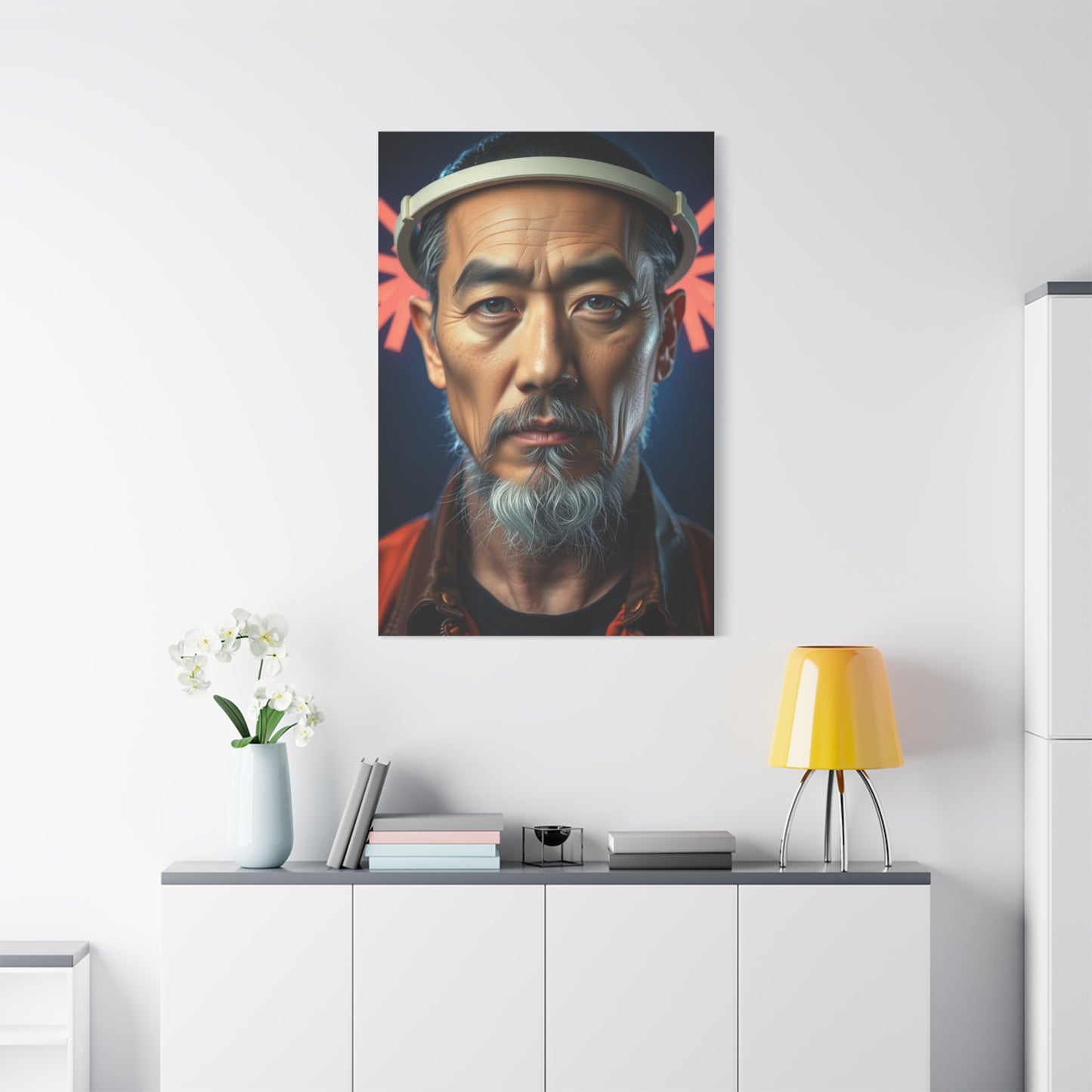 Serene Elegance Tapestry wall art & canvas print