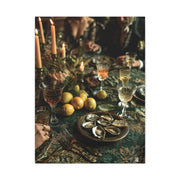 Elegant Dinner Party Table Scene Wall Art & Canvas Print
