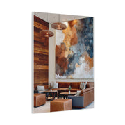 Luxury Earth Abstract Hotel Lobby Wall Art & Canvas Print