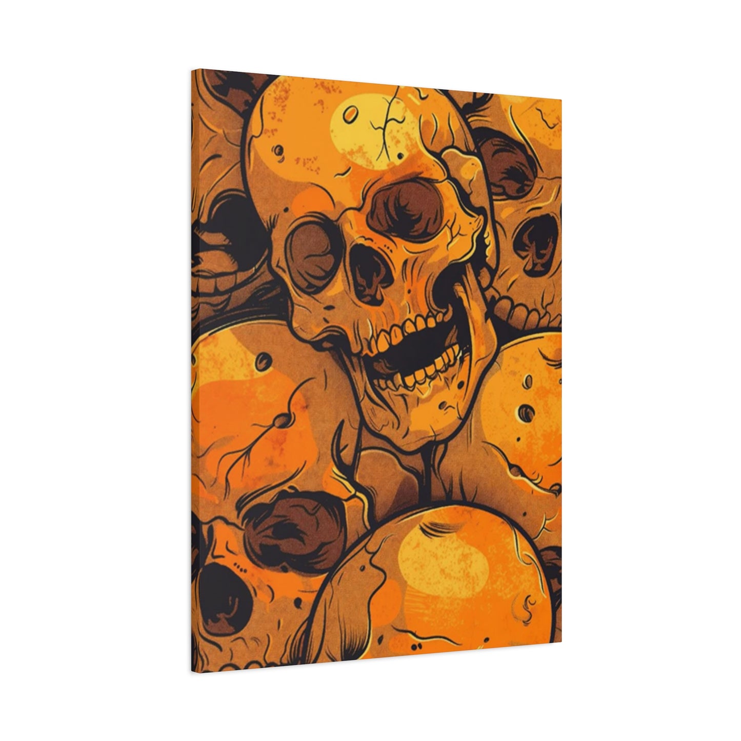 Yellow Skull Wall Art & Canvas Prints
