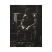 Monochrome Boxer Legacy Sports Wall Art & Canvas Print