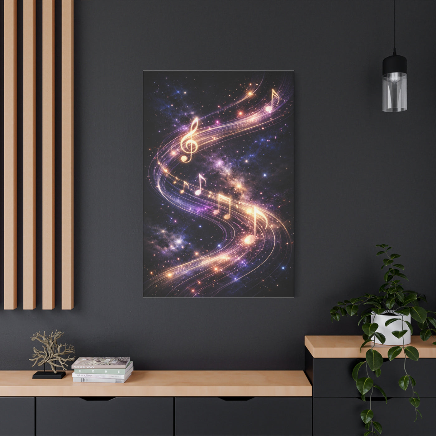 Celestial Symphony Flow Wall Art & Canvas Print