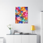 Luminous Acrylic-Glass Cubes Wall Art & Canvas Print