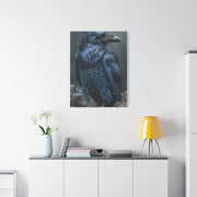 Enchanted Rune Raven Wall Art & Canvas Print