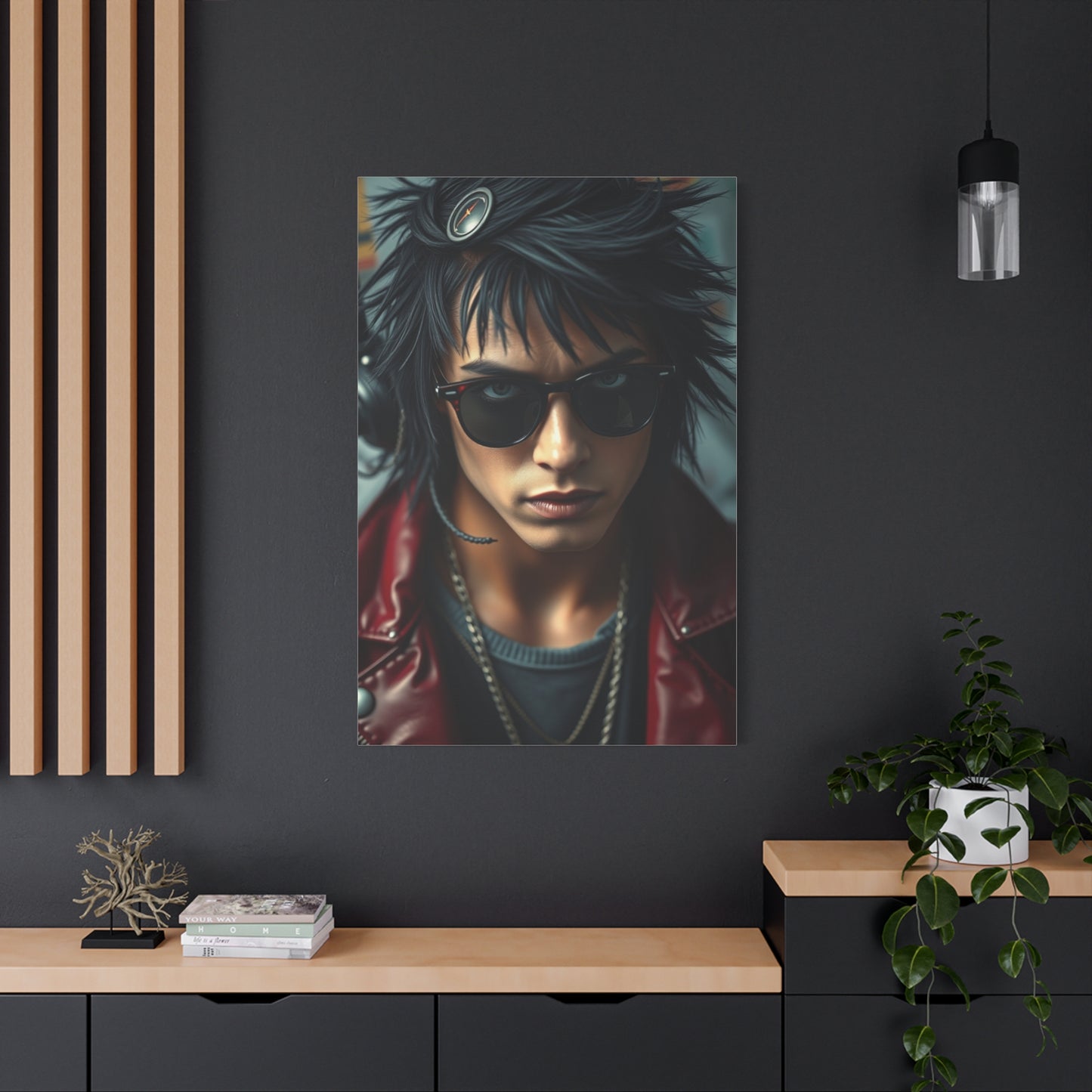 Gritty Grace Canvas Wall Art & Canvas Print