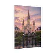 St. Louis Cathedral Sunrise Square Wall Art & Canvas Print