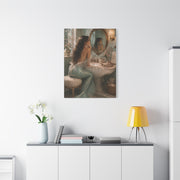 Vintage Vanity Mermaid Elegance Wall Art & Canvas Print
