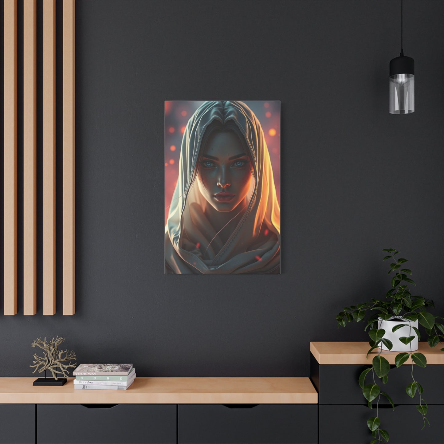 Elegance in Pixels Wall Art & Canvas Print