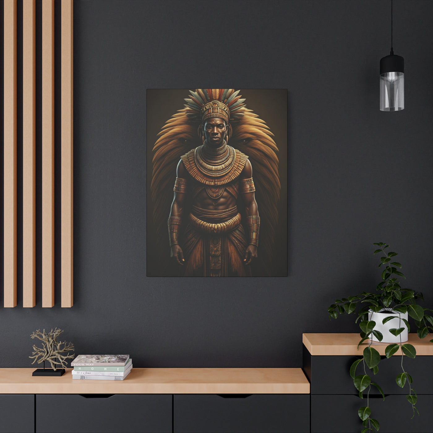 Tribal Royal Guardian Wall Art & Canvas Prints