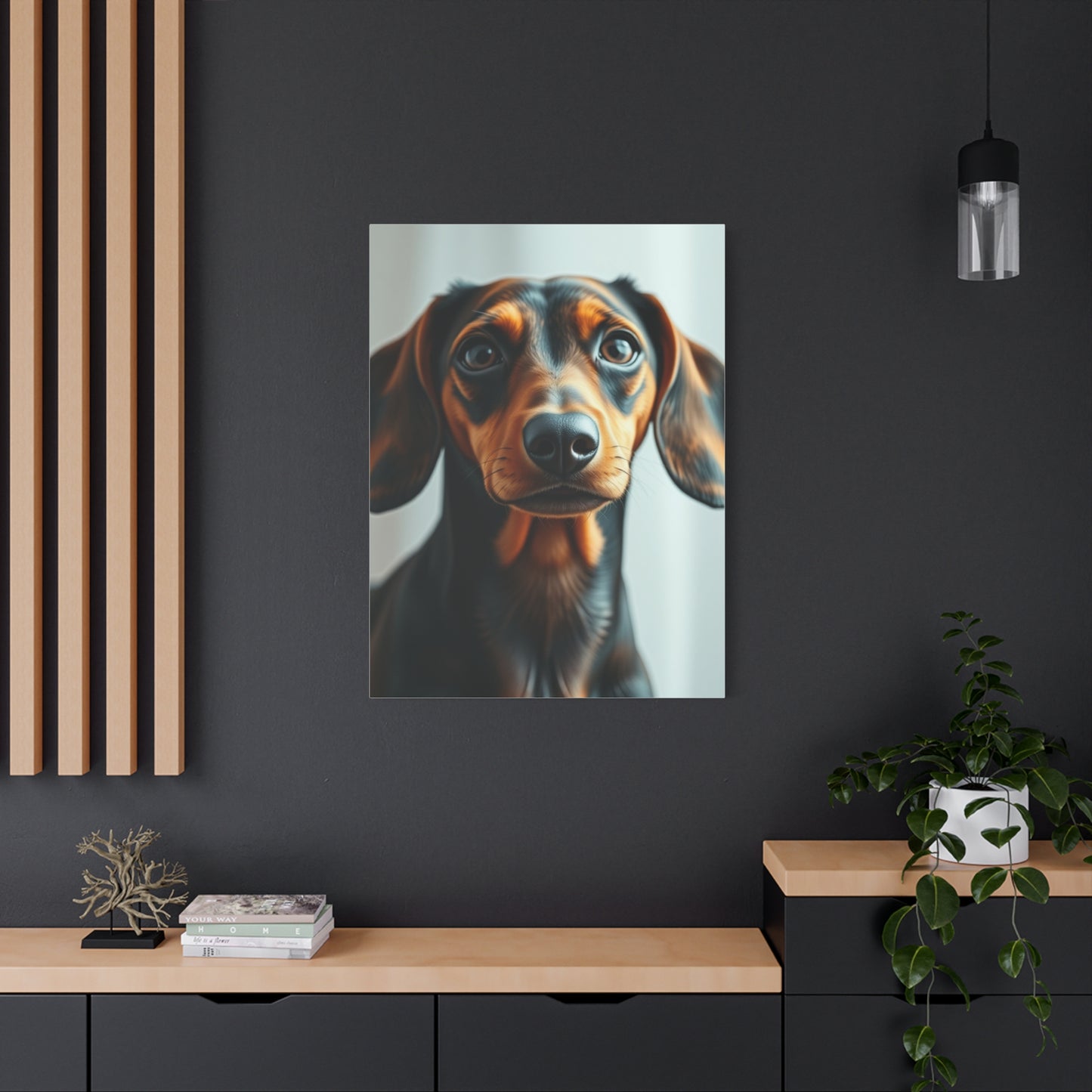 Elite Dachshund Art Vision Wall Art & Canvas Print