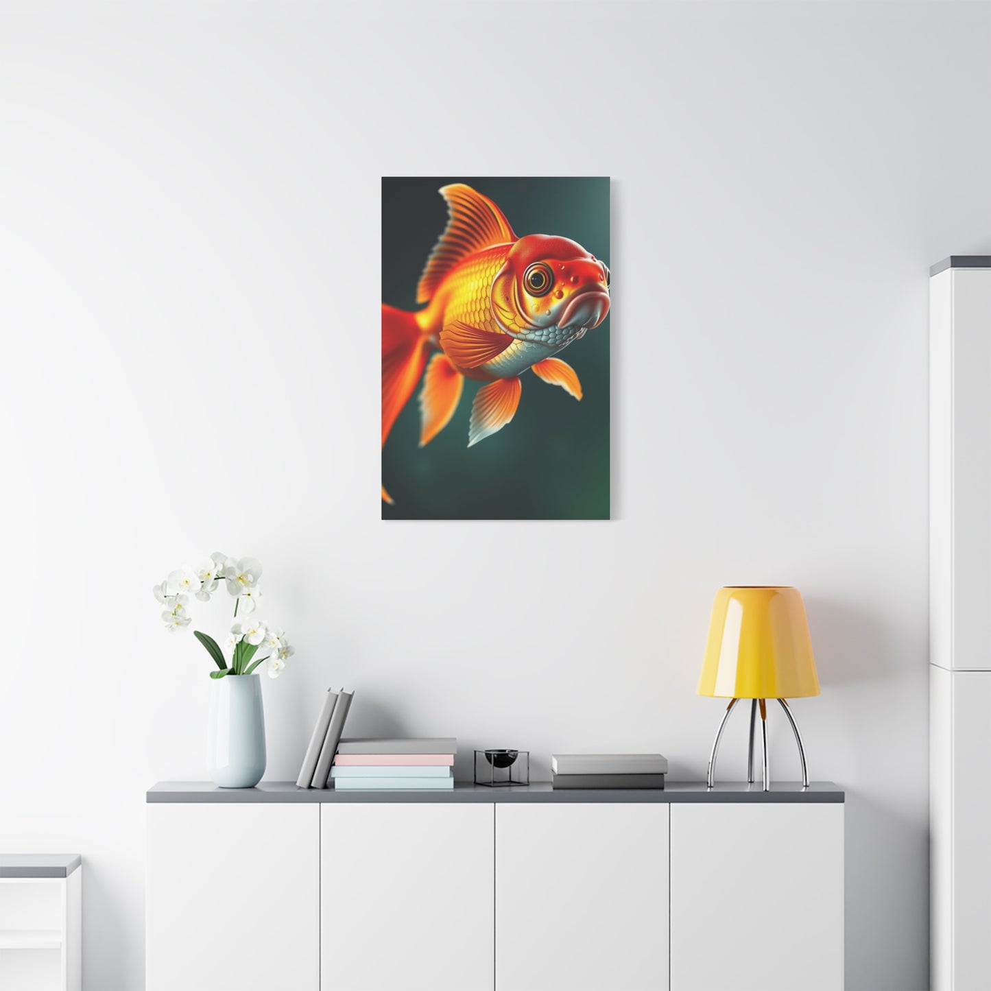 Goldfish Art Supreme Canvas Wall Art & Canvas Print