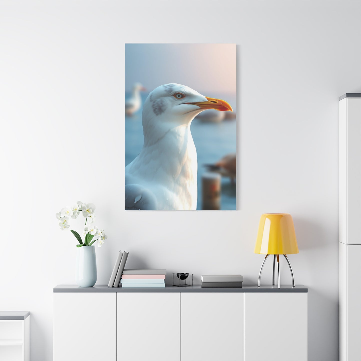 Vision Sea Gull Art Art Wall Art & Canvas Print