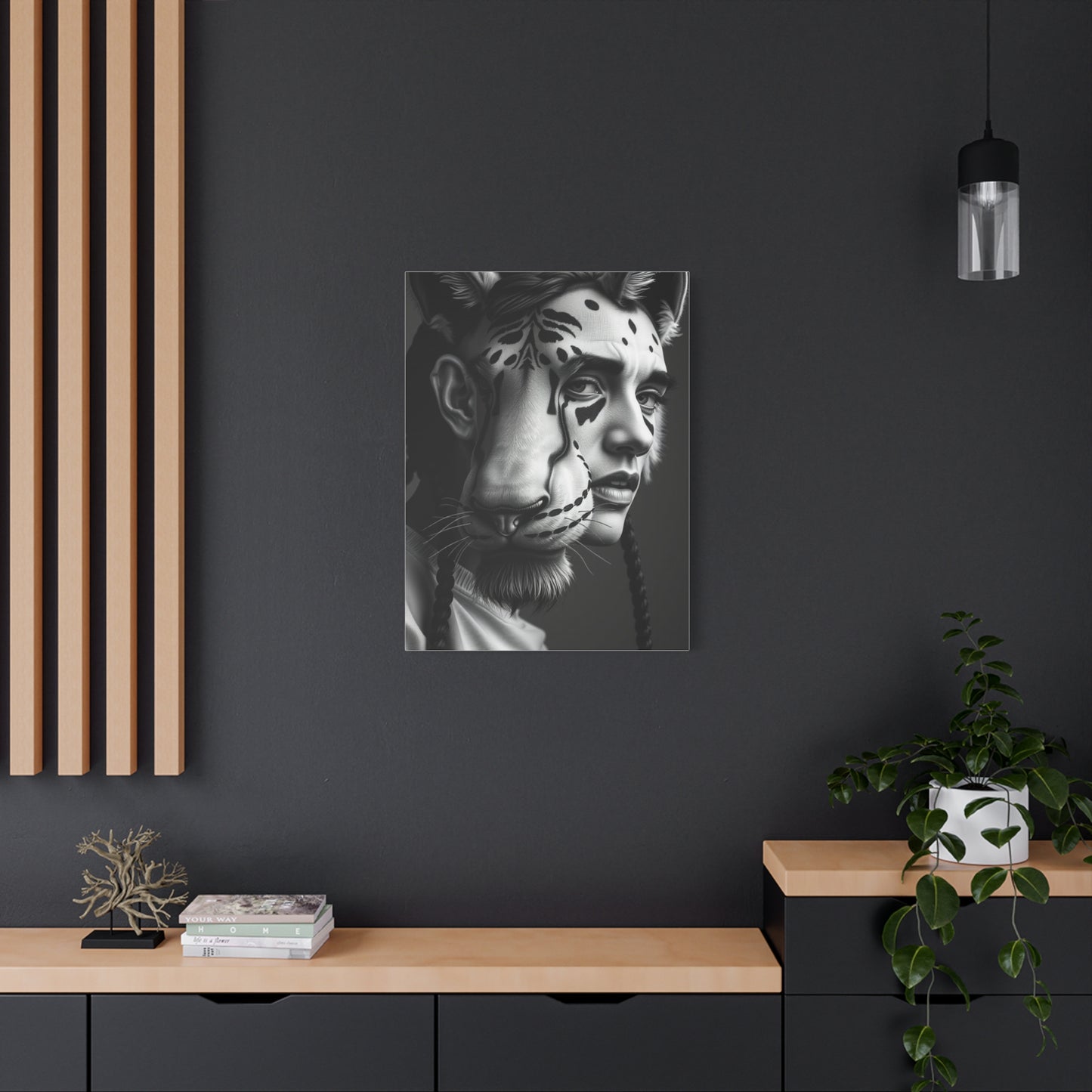 Black and White Illustrations Art Supreme Gallery Wall Art & Canvas Print