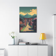 Torii Path to the Mountains Wall Art & Canvas Prints