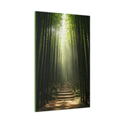 Bamboo Path of Tranquility Wall Art & Canvas Prints