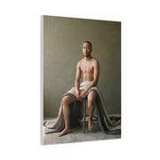 Contemporary Male Nude Portrait Wall Art & Canvas Print