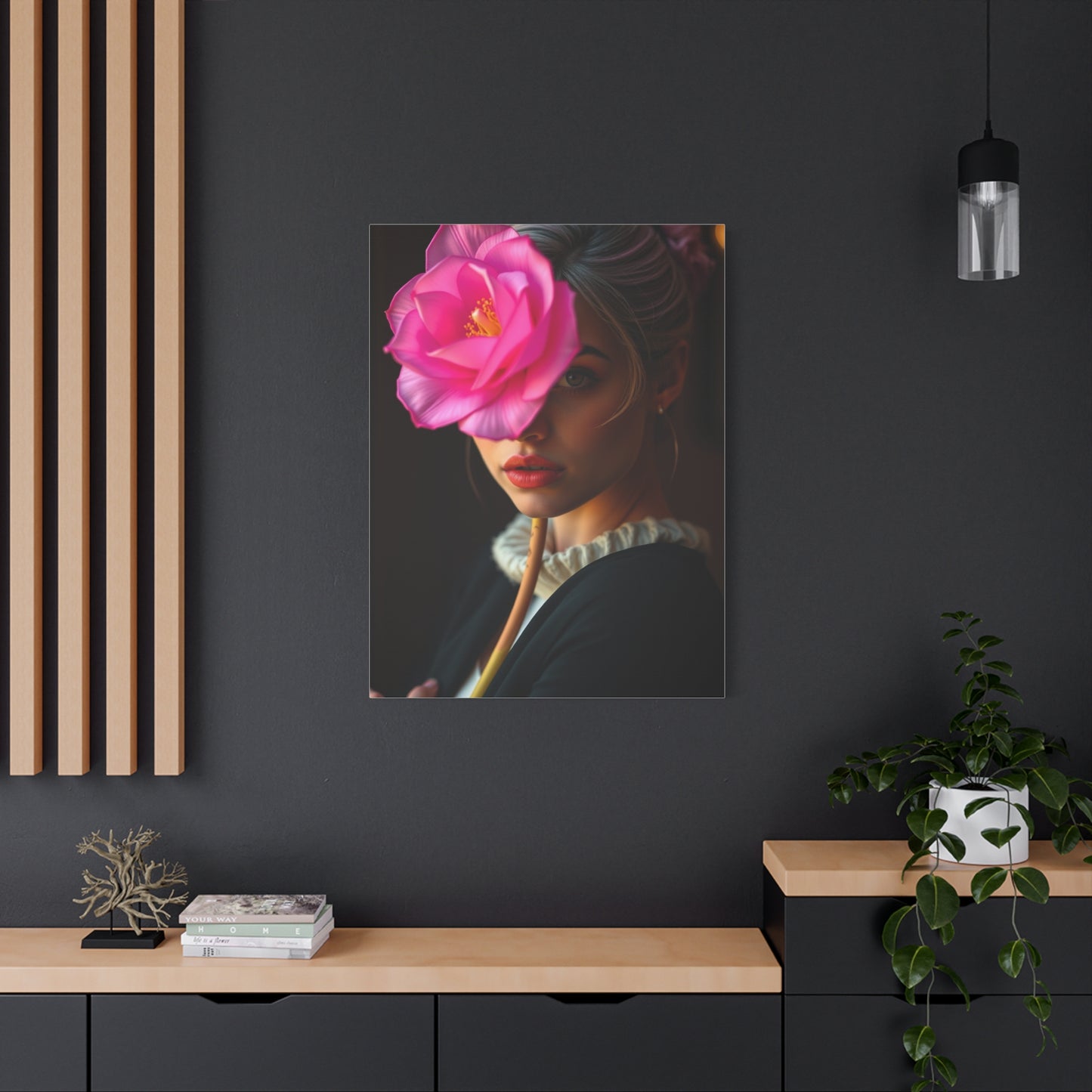 Fuchsia Opulence Canvas Display Wall Art & Canvas Print