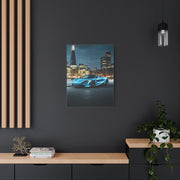 McLaren 720S London Skyline Dusk Wall Art & Canvas Prints