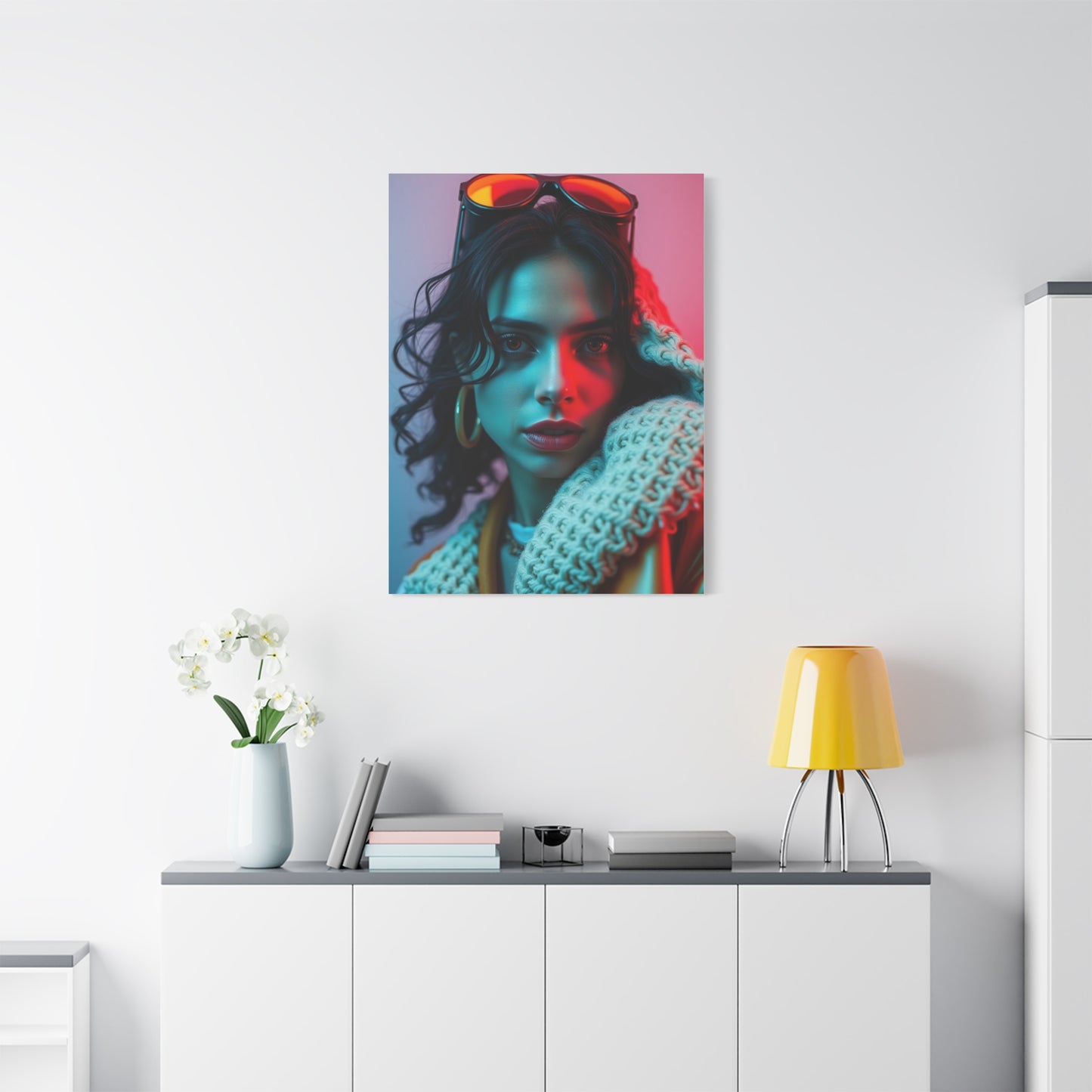 Supreme 70’s Aesthetic Art Canvas Wall Art & Canvas Print