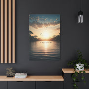 Sunrise Reflection Over Tranquil Waters Wall Art & Canvas Prints