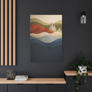 Futuristic Soundform Resonance Wall Art & Canvas Print