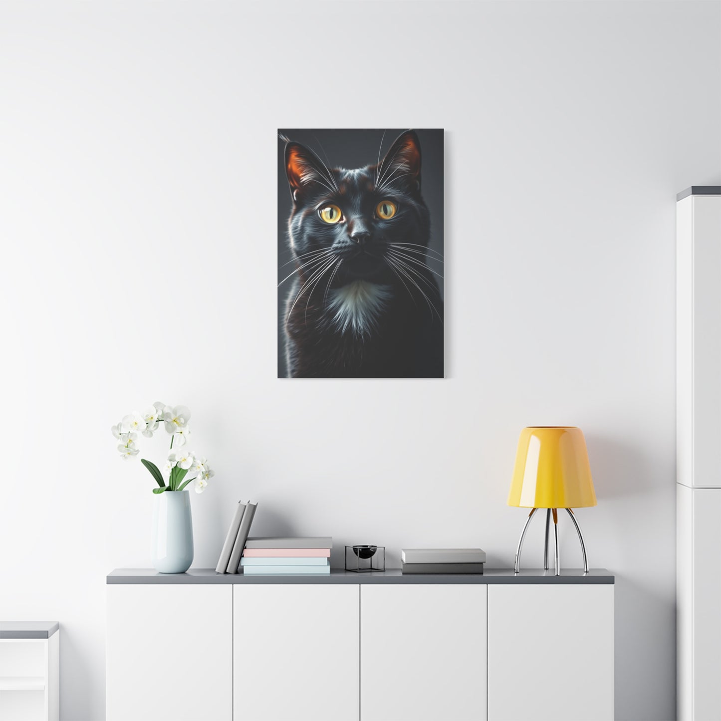 Supreme Tuxedo Cat Art Beautiful Collection Wall Art & Canvas Print