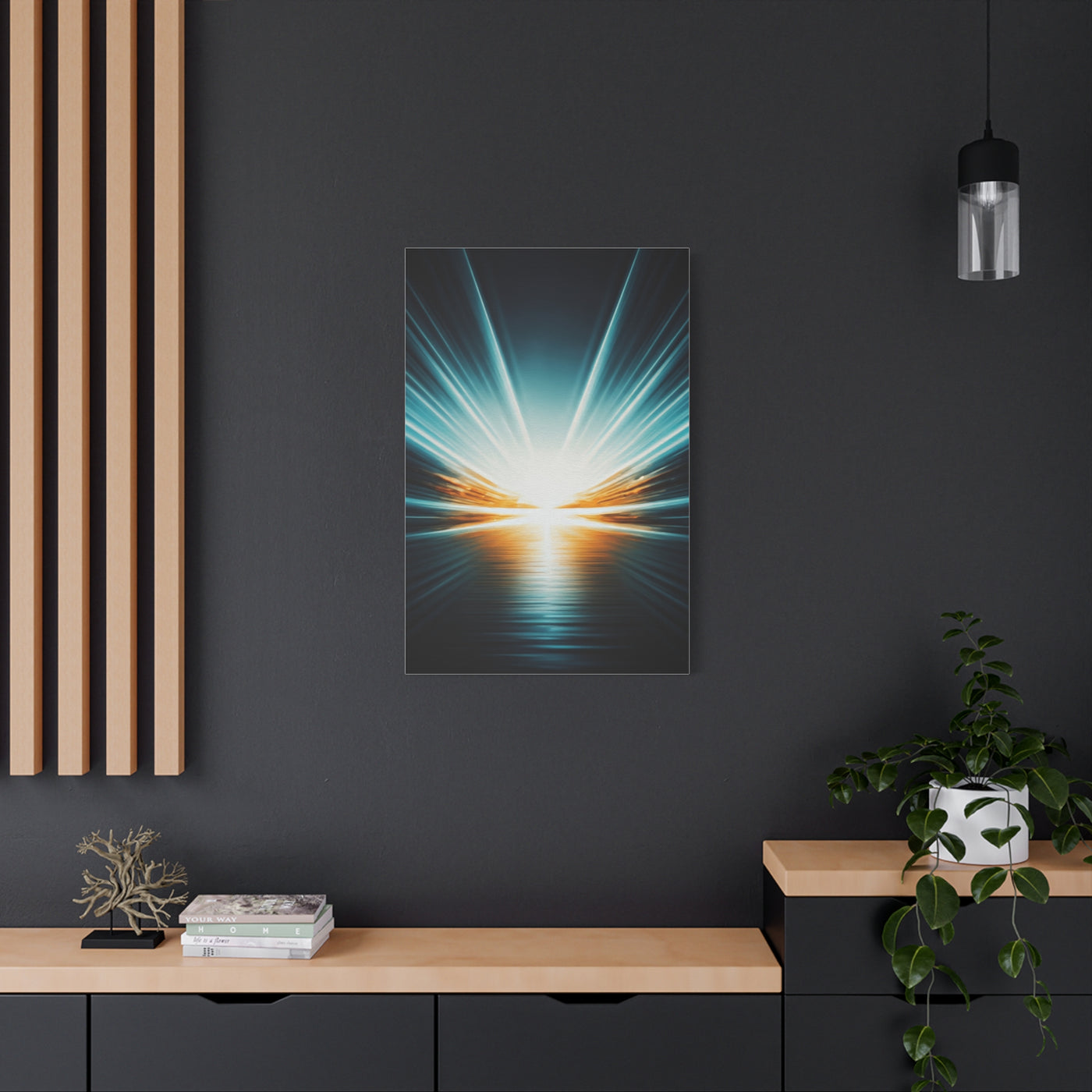Golden Light Over Water Wall Art & Canvas Prints