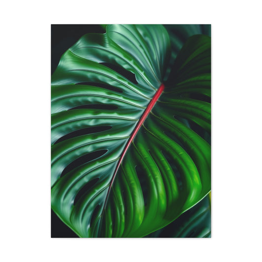Monstera Plant Art Supreme Canvas Wall Art & Canvas Print