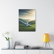 Sunset Valley Glider Flight Wall Art & Canvas Prints