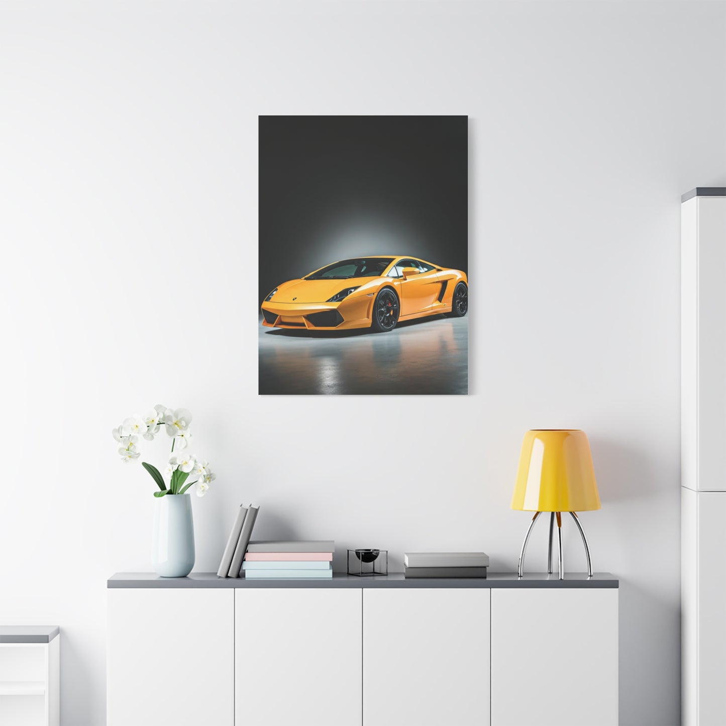 Lamborghini Gallardo Dream Garage Display Wall Art & Canvas Prints