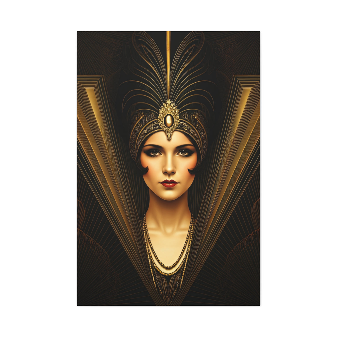 Regal Deco Queen Portrait Wall Art & Canvas Prints