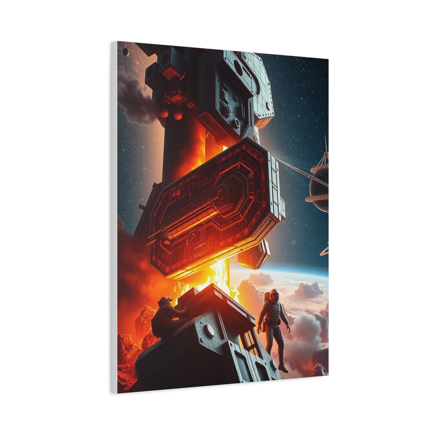 Galactic Elegance Display Wall Art & Canvas Print