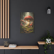 Fantasy Mushroom Forest Panorama Wall Art & Canvas Print