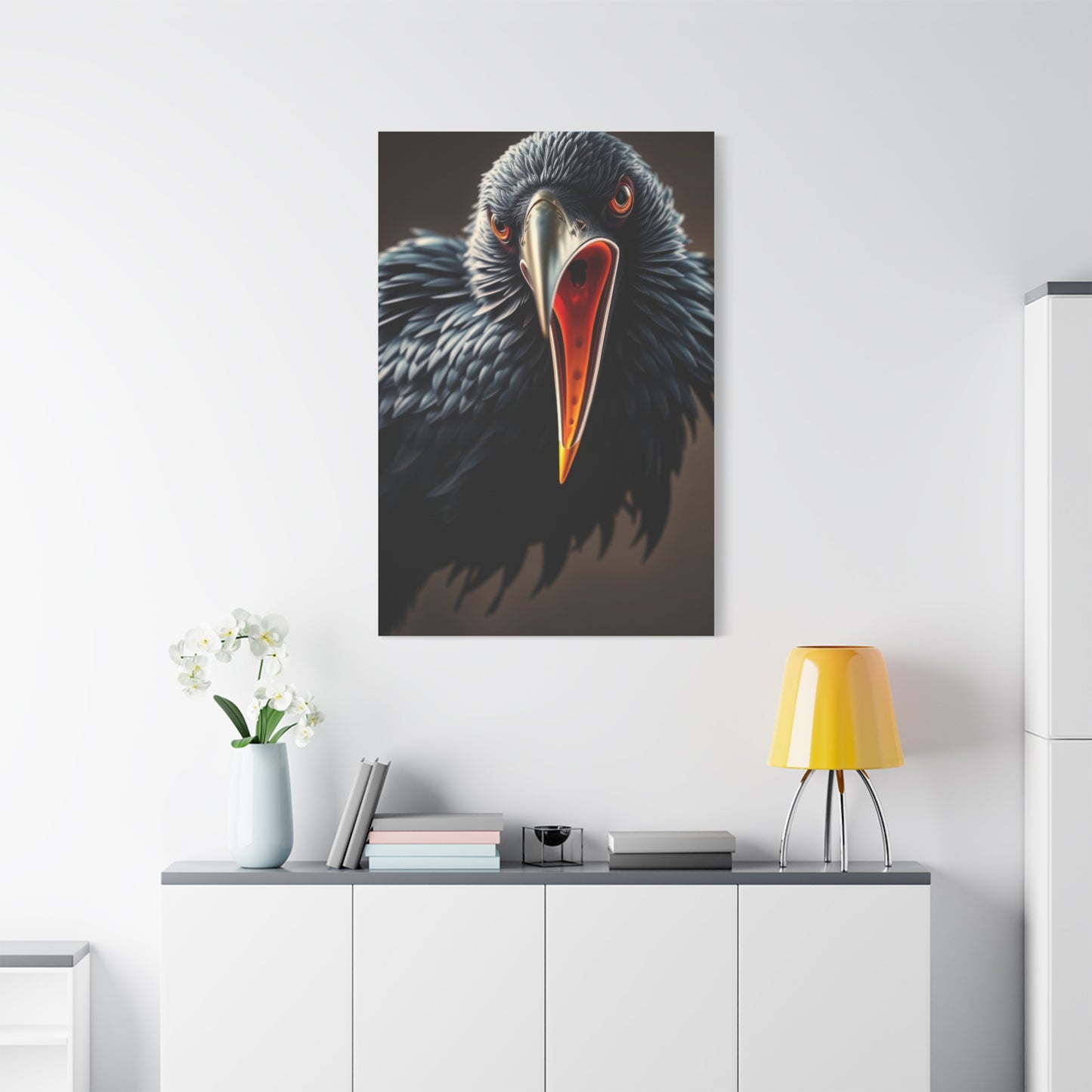Vision Crow Art Art Wall Art & Canvas Print