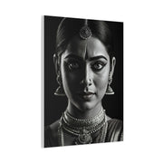 Timeless Elegance Black & White Cultural Portrait Wall Art & Canvas Prints