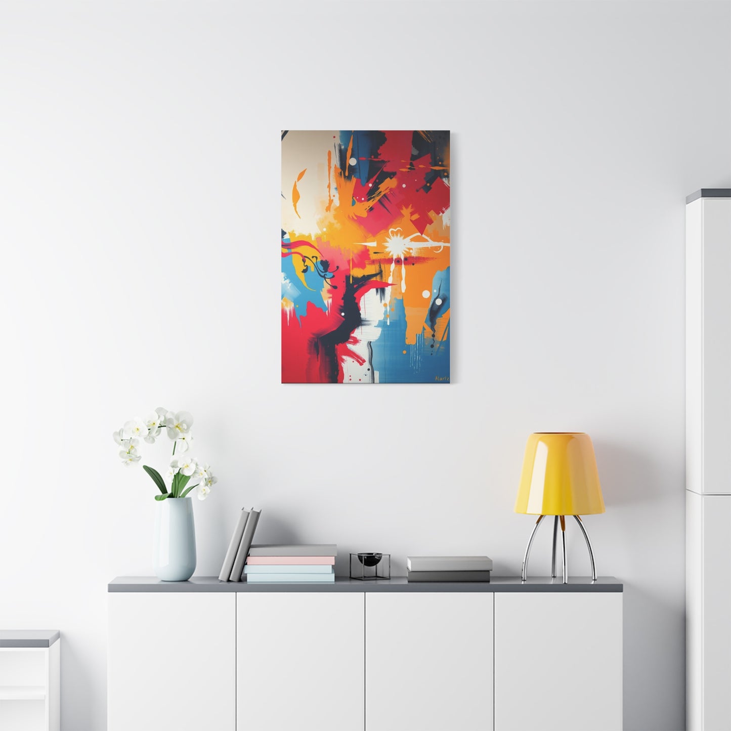 Grandiose Abstraction Canvas