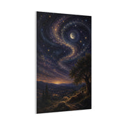 Psalm 8 Celestial Wonder Scripture Wall Art & Canvas Print