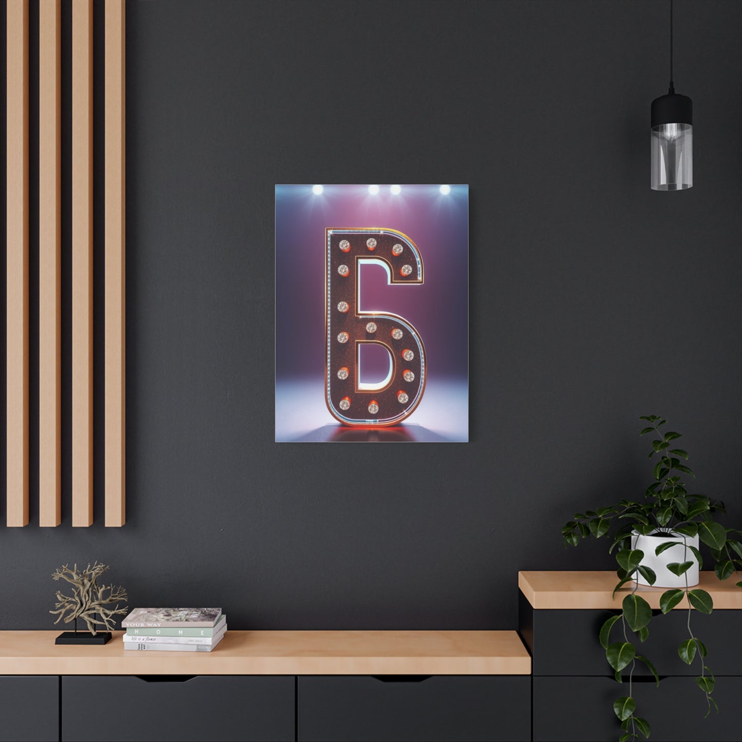Supreme Alphabet & Letter B Art Collection Wall Art & Canvas Print