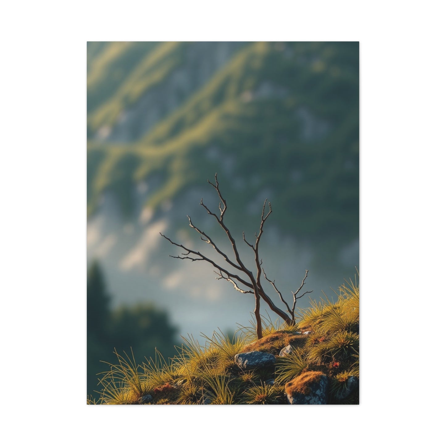 Gilded Woodland Canvas Wall Art & Canvas Print