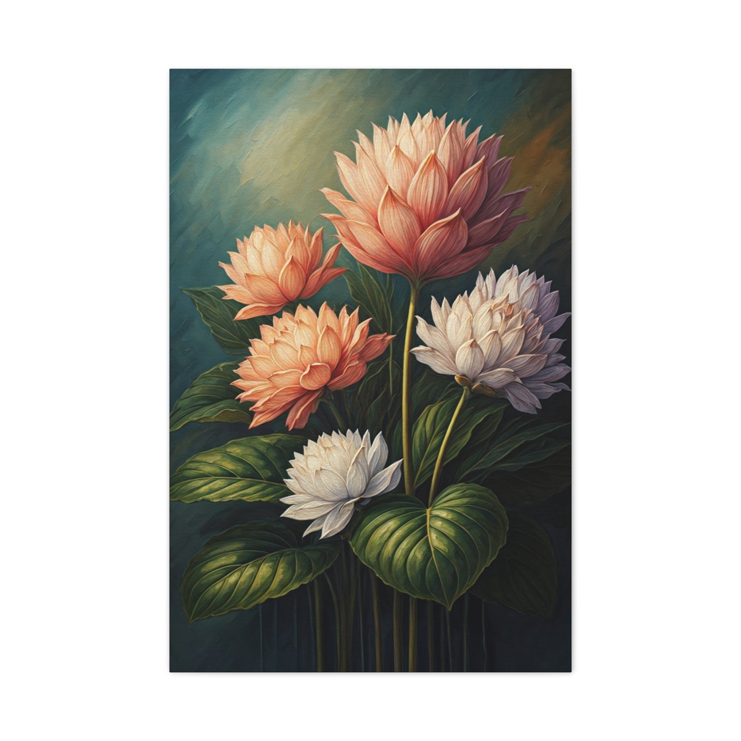 Soft Peony Serenity Wall Art & Canvas Print