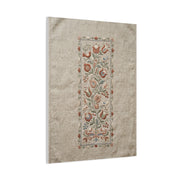 Rustic Folk Botanical Embroidery Strip Wall Art & Canvas Print