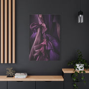 Pleated Silk Sculptural Textile Wall Art & Canvas Print